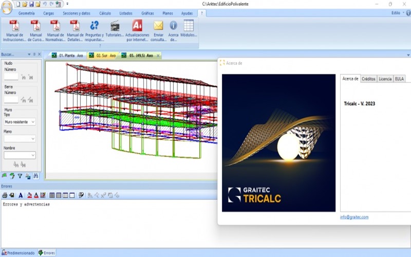 Graitec Tricalc 2025.1 v17.1.00 Full Version