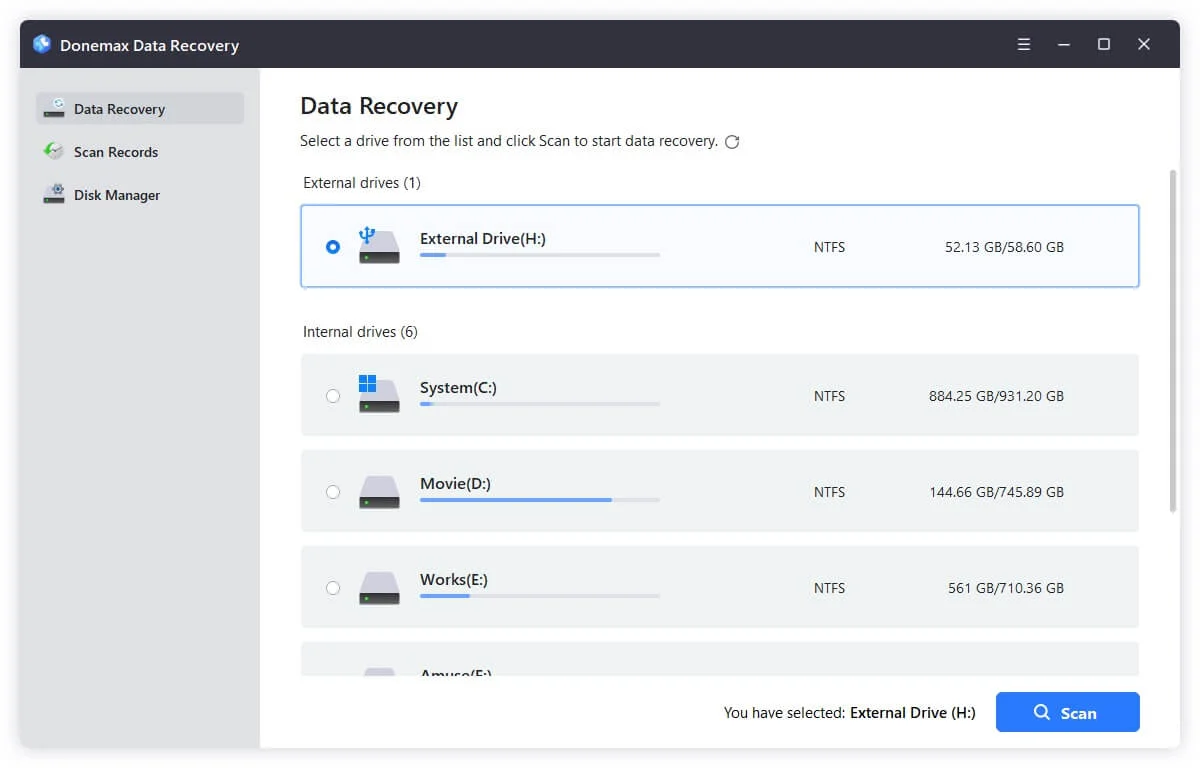 Donemax Data Recovery crack