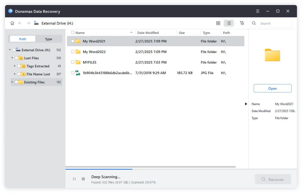 Donemax Data Recovery crack