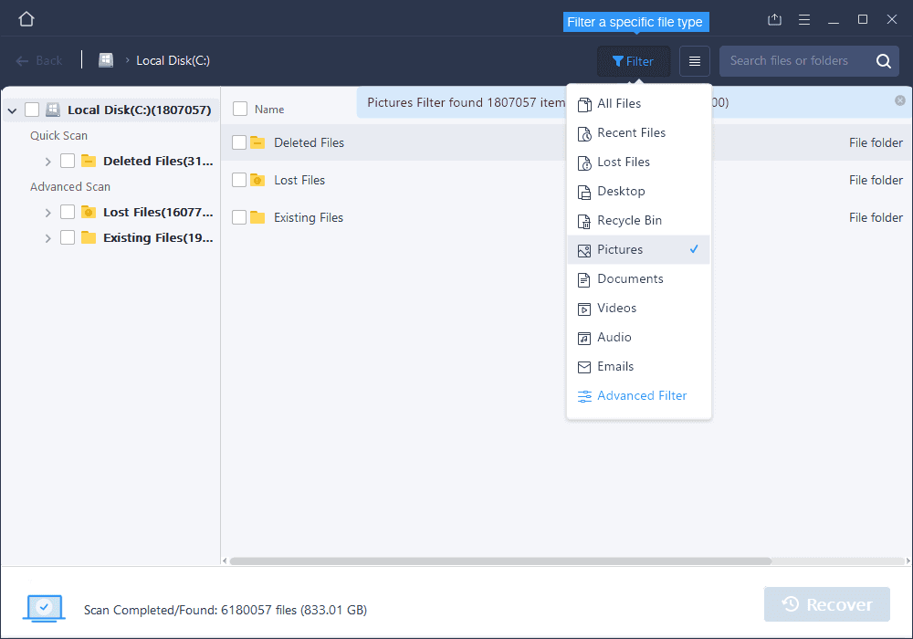 EaseUS Data Recovery 