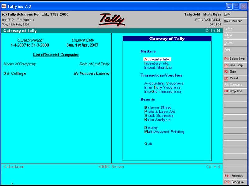 Tally 7.2 Download