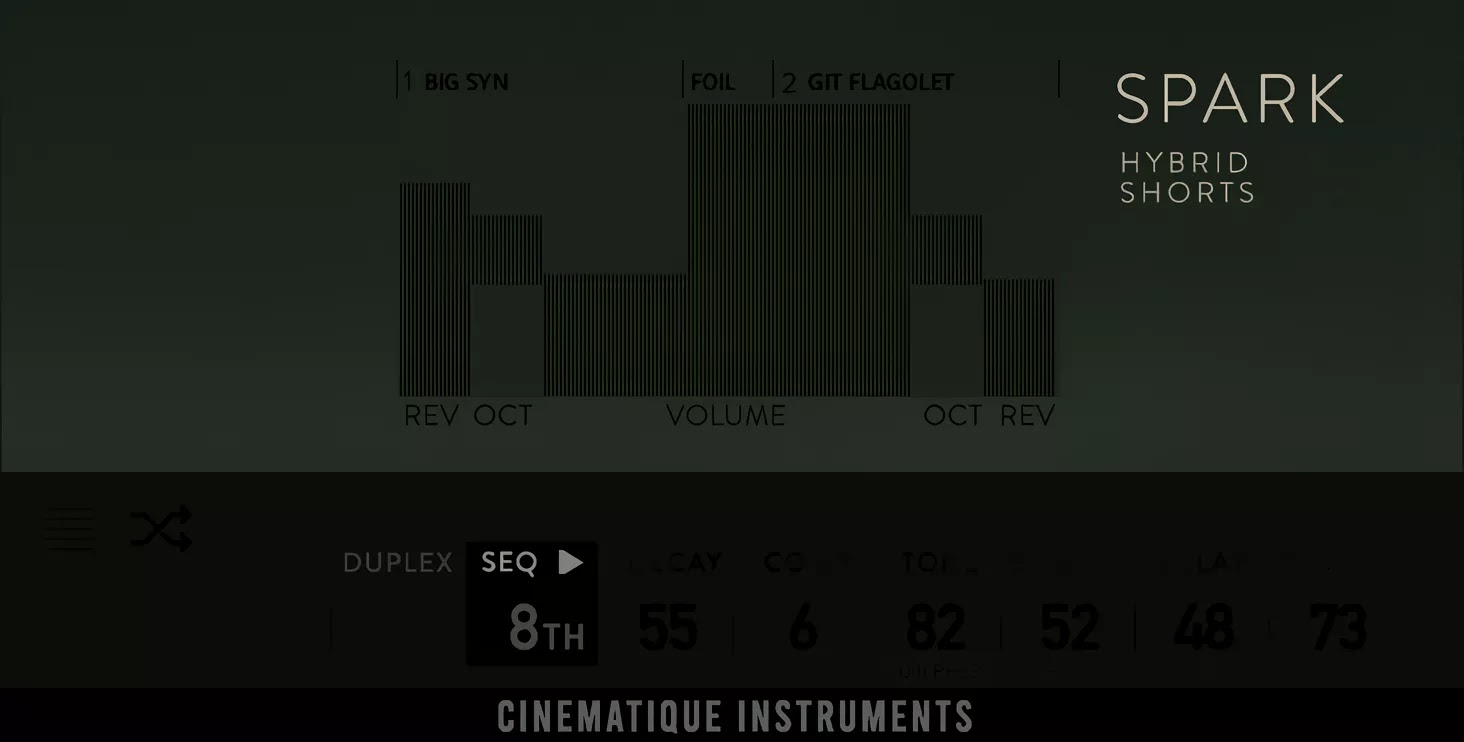 Cinematique Instruments Spark KONTAKT