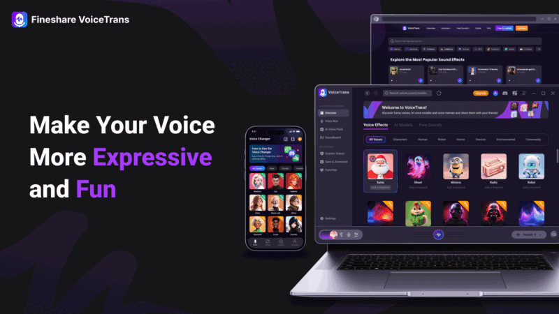 Fineshare VoiceTrans Crack
