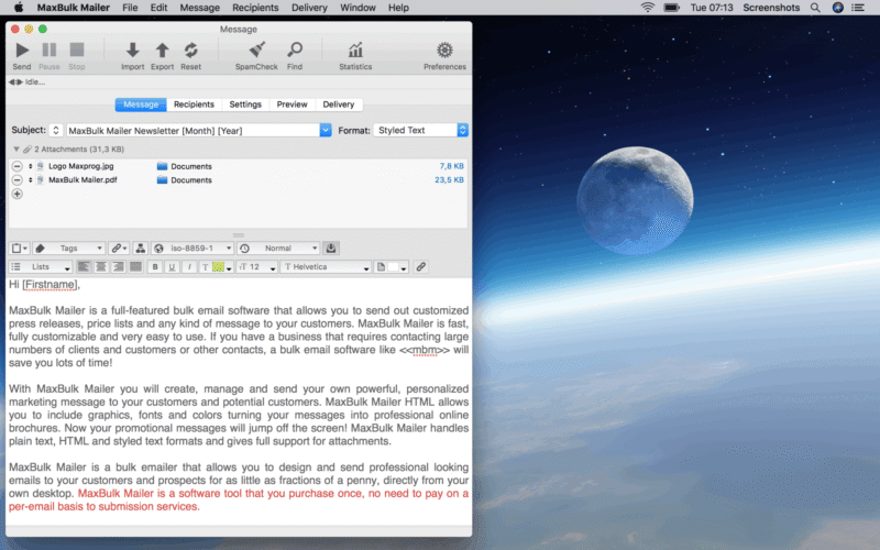 MaxBulk Mailer Pro Crack