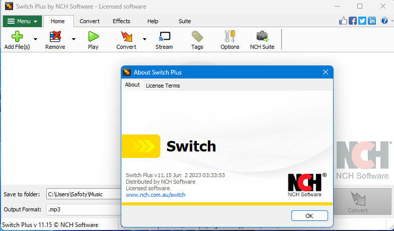 Nch Switch Plus 13 Crack Free Download