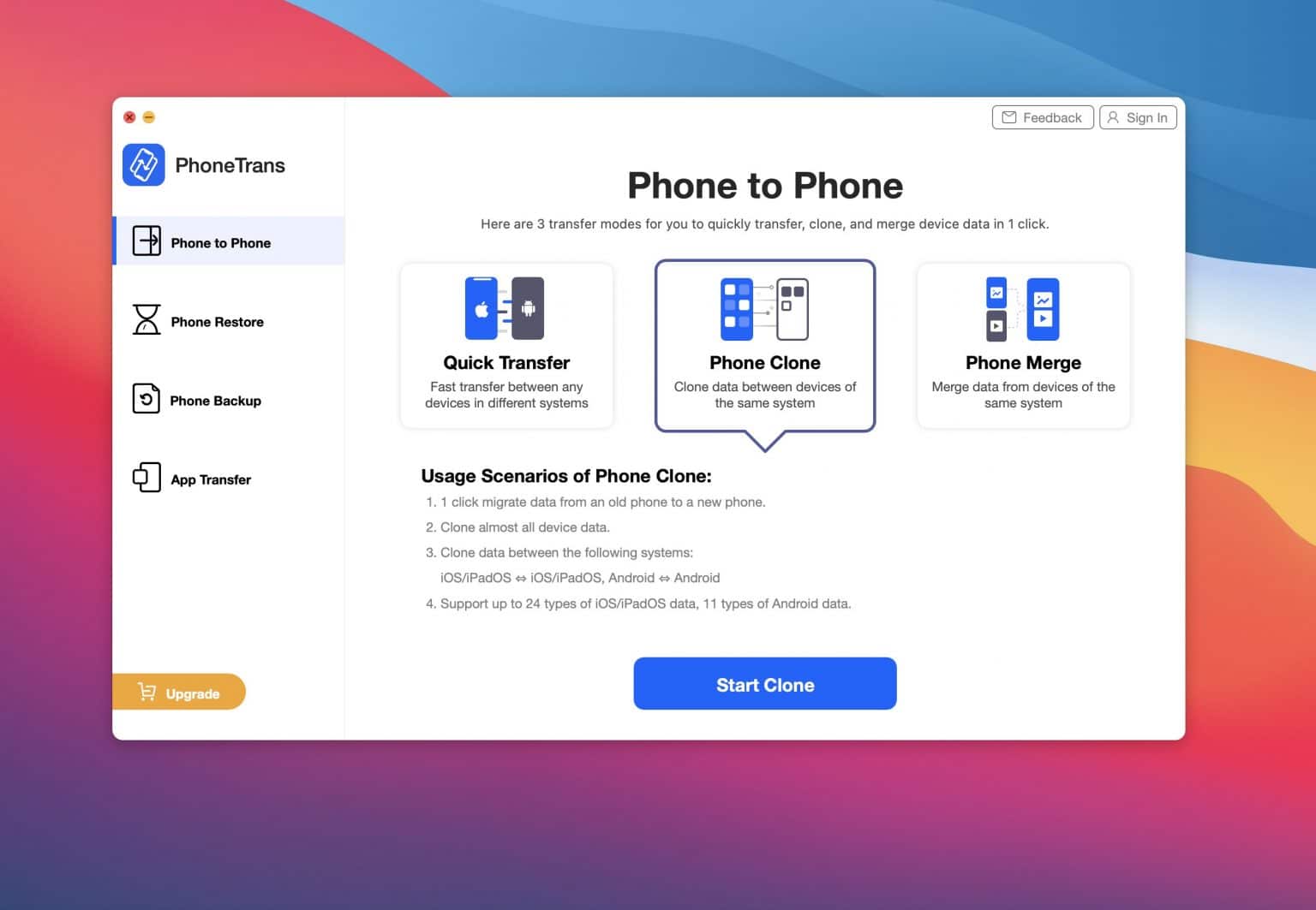 Phone Trans