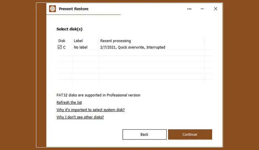 Prevent Restore 2025 Download