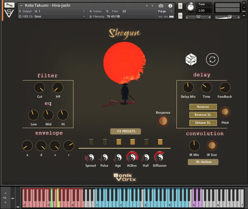 Sonik Vortx Shogun KONTAKT Librarysd