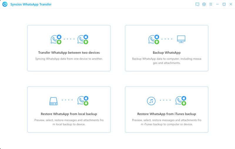 Syncios WhatsApp Transfer Crack