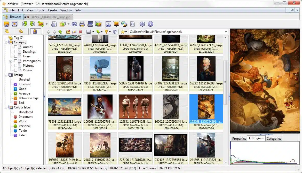 Xnview full 2022 Japanese