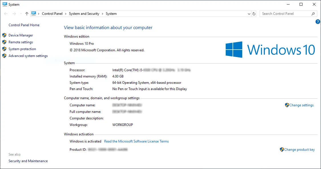 iso Windows 10 Professional