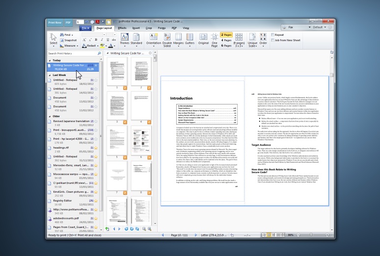 priPrinter Professional