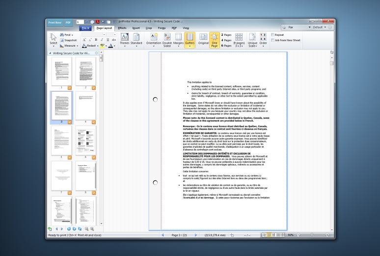 priPrinter Professional