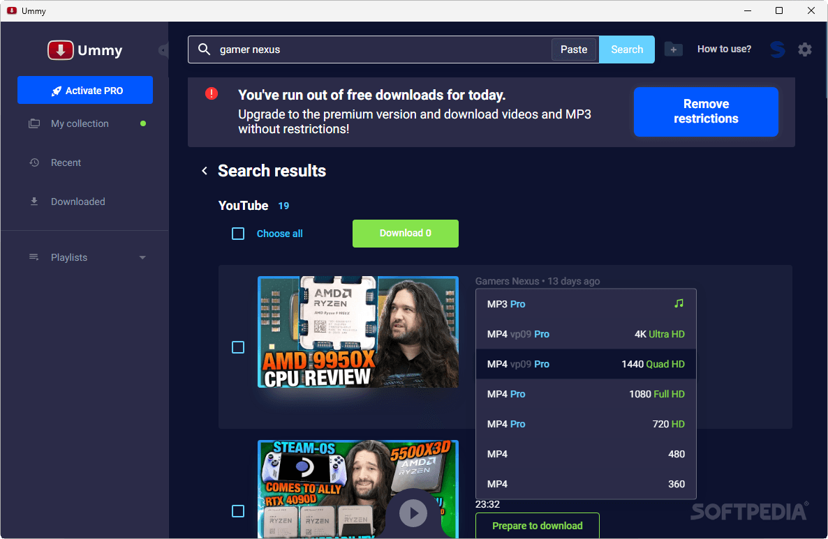 ummy Downloader