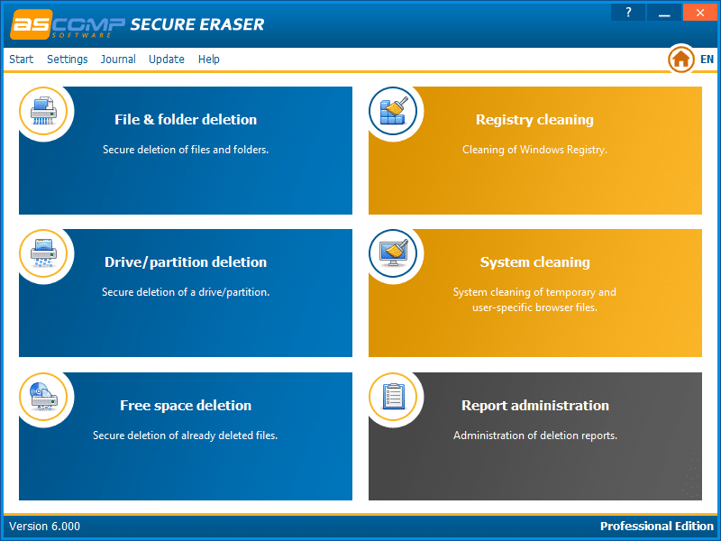 Ascomp Secure Eraser Professional Download