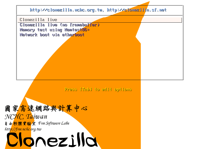CloneZilla Live