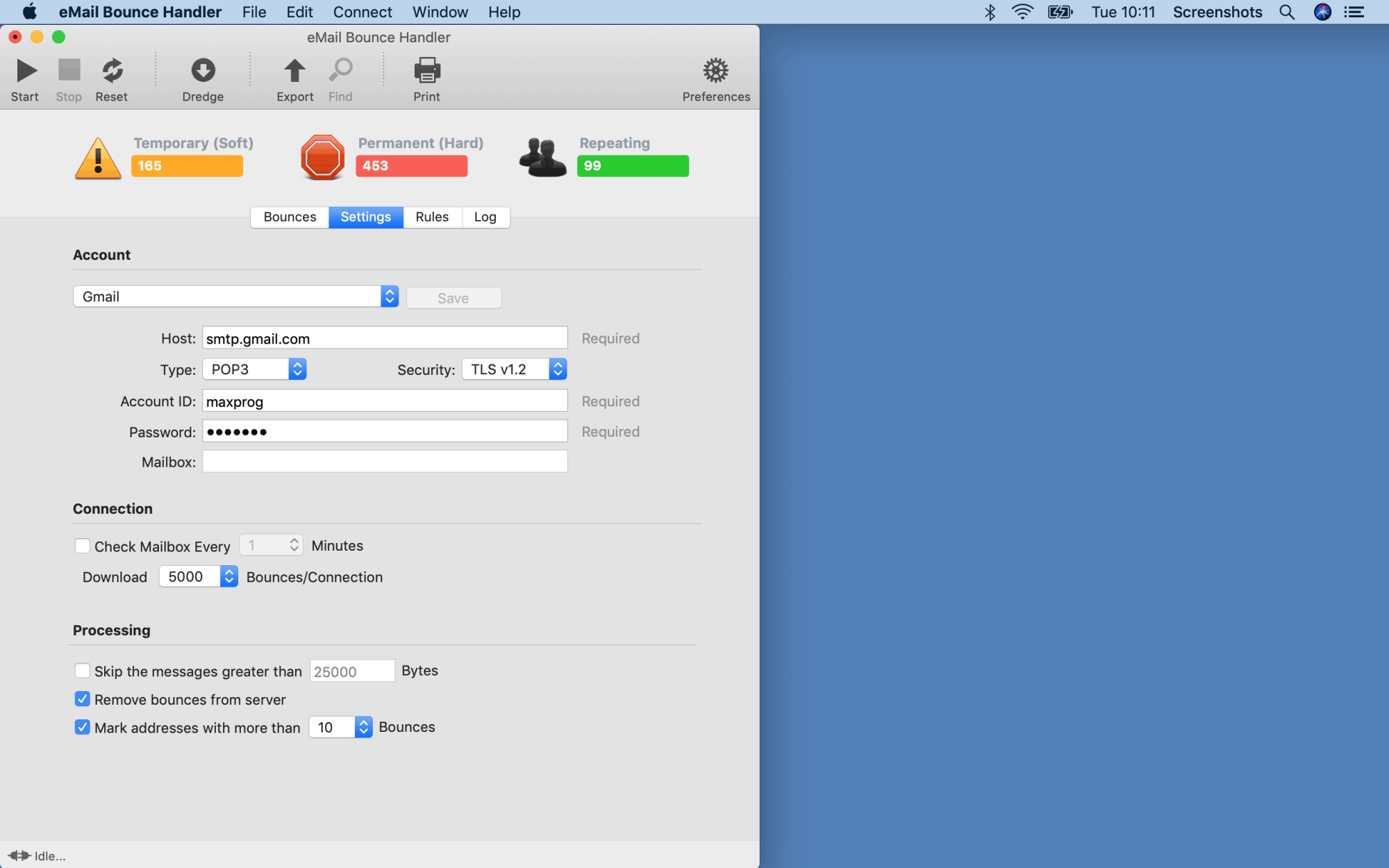 Maxprog eMail Bounce Handler