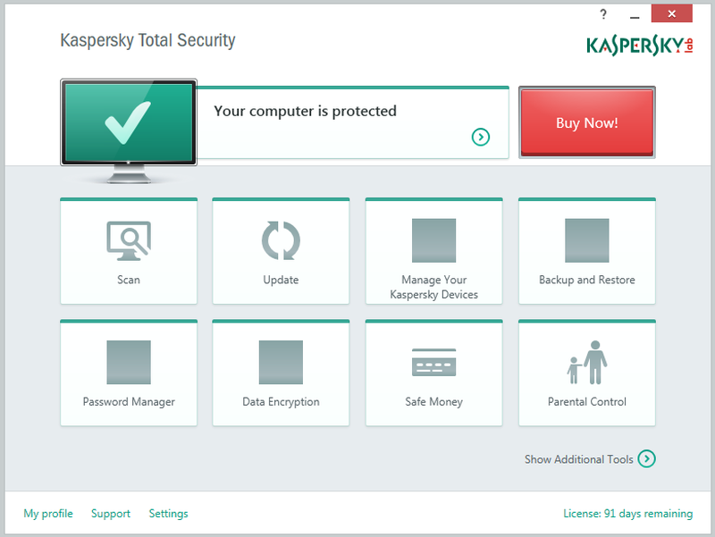 Kaspersky Total Security 2015 licence key