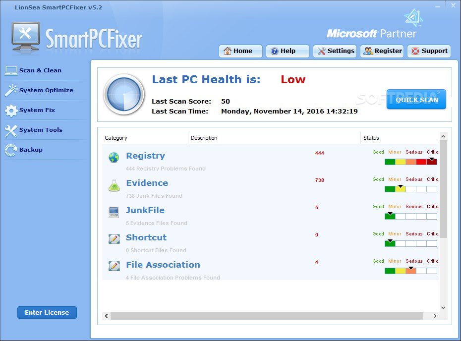 SmartPCFixer 5.2 Full License Key