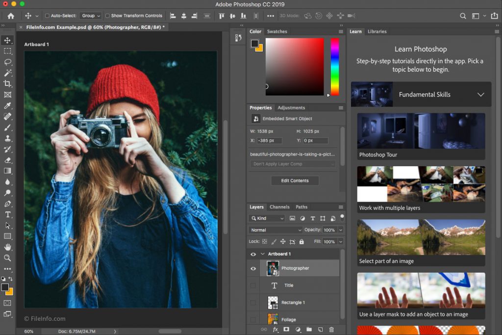 Adobe Photoshop CC 2019 Registration key Full Version