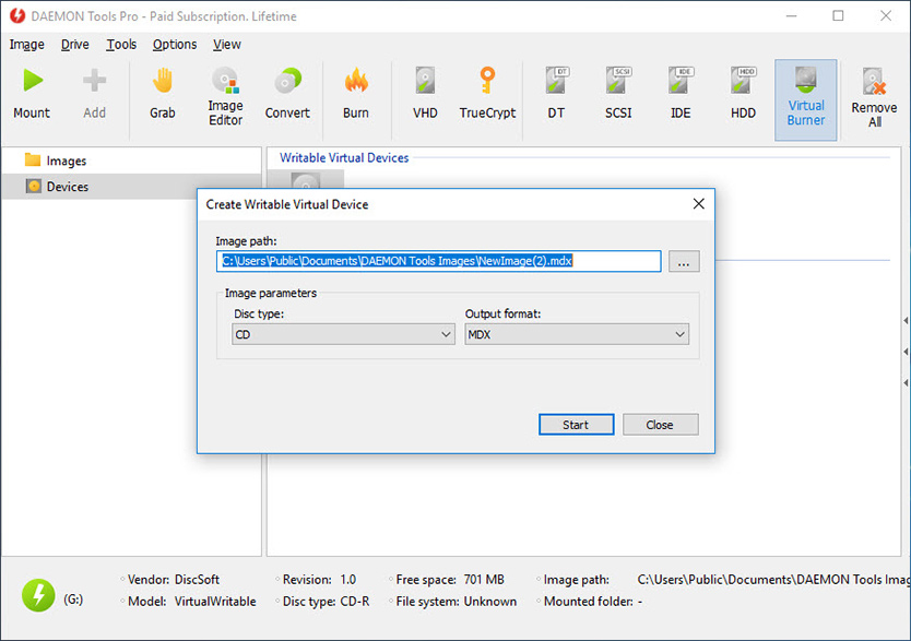 DAEMON Tools Licence key Full Version