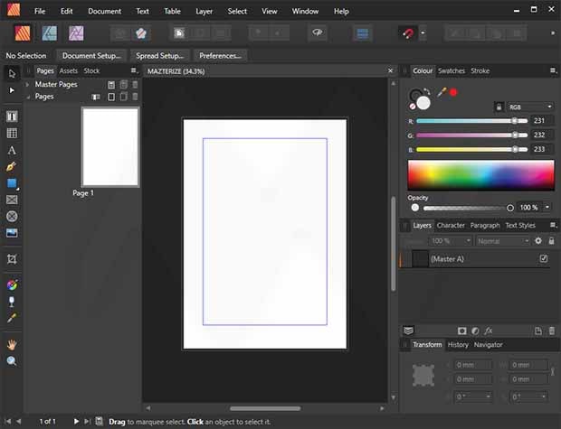 Serif Affinity Publisher Registration key