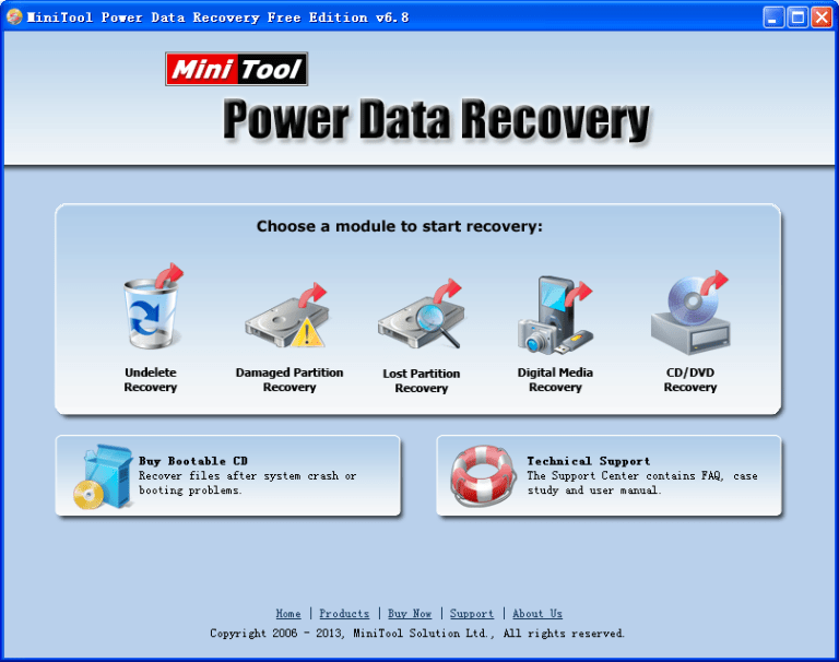 MiniTool Power Data Recovery 8 Crack