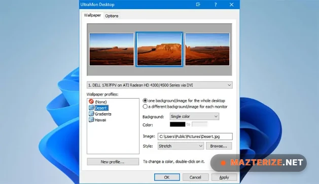 UltraMon 3.4.1 Full Version UltraMon 3.4.1 screenshot