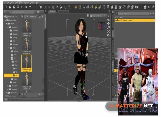 DAZ Studio Professional 4.24.0.4 for Windows DAZ Studio Professional