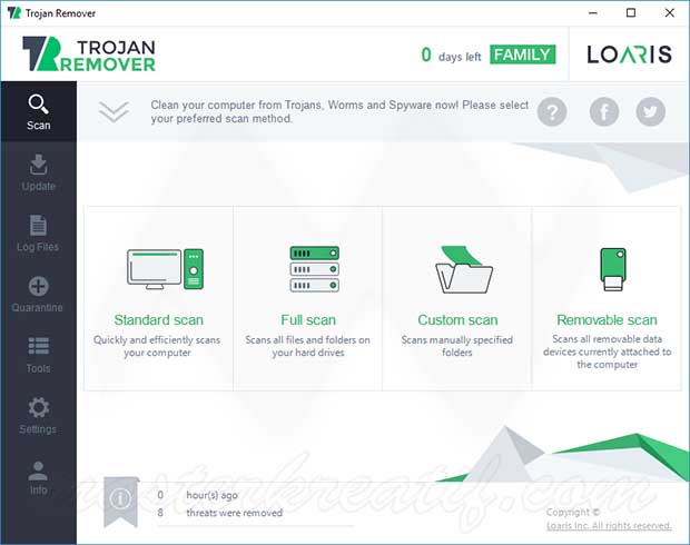 Loaris Trojan Remover key