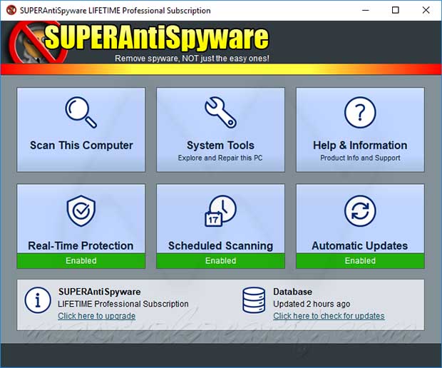 SUPERAntiSpyware Professional key
