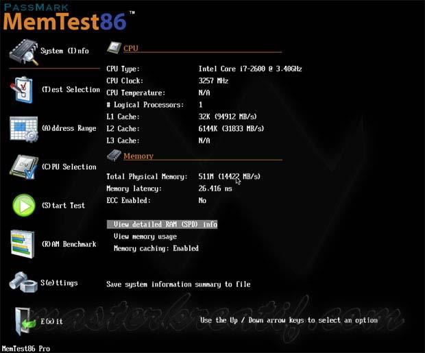 PassMark MemTest86 Pro Key