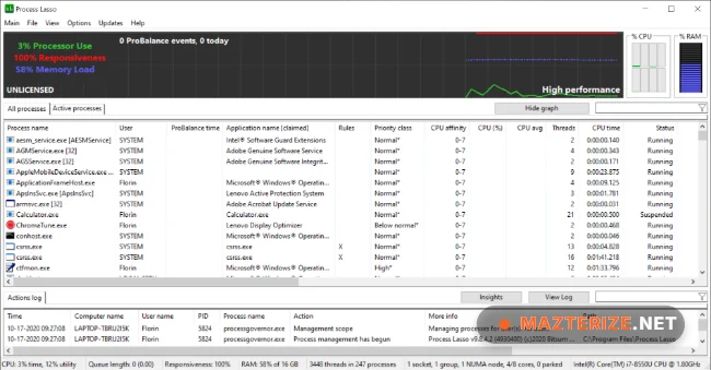 Process Lasso Pro 18.1.0.44 Free Download Process Lasso Pro 18