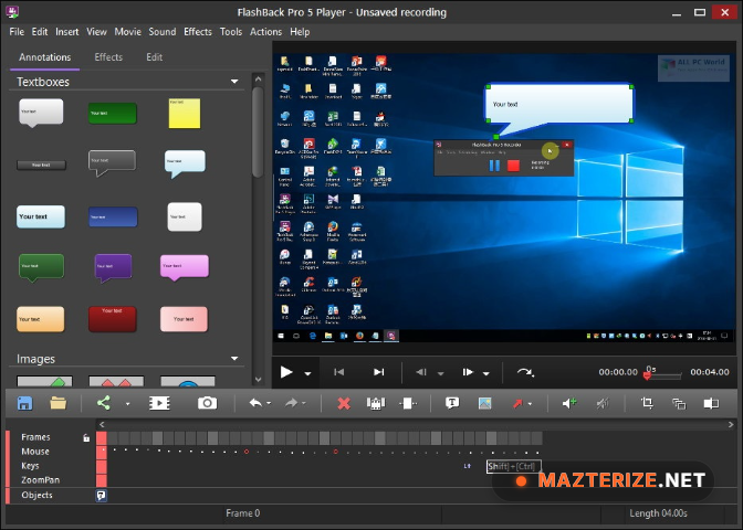 BB FlashBack Pro 5.60.0.4813 Full Version BB FlashBack Pro 5 screenshot