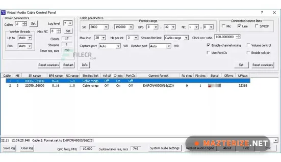 Virtual Audio Cable 4.70 Full Version Virtual Audio Cable 4.70 screenshot
