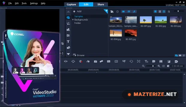 Corel VideoStudio Ultimate 2023 v26.2.0.311 Full Version Corel VideoStudio Ultimate 2023 screenshot