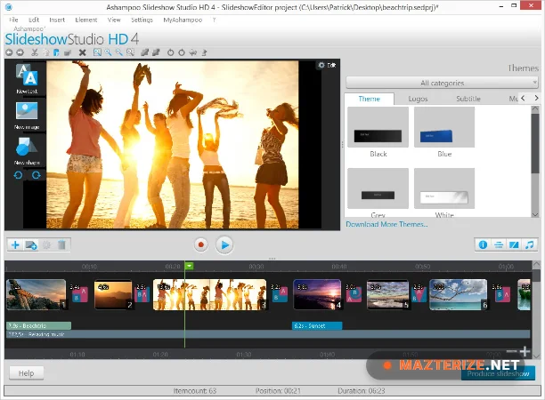 Ashampoo Slideshow Studio HD 4.0.9.3 Full Version Ashampoo Slideshow Studio HD 4.0.9.3 Full Version