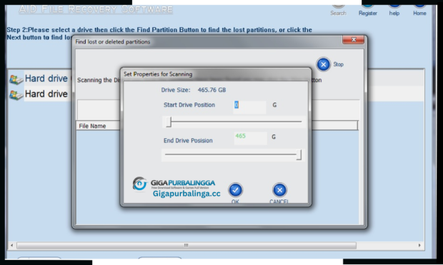 Aidfile Recovery Software 3.7.9.6 For Windows Aidfile Recovery Software 3.7.9.6 screenshot