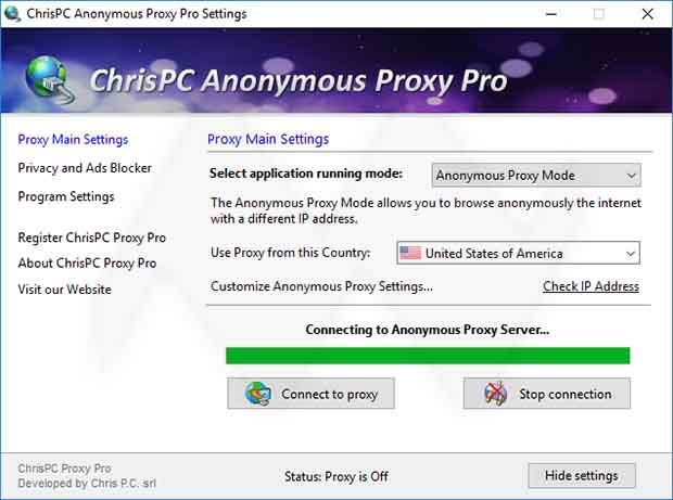 ChrisPC Anonymous Proxy Pro Crack With License Key Download