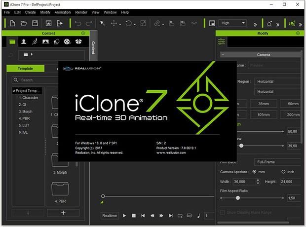 Reallusion iClone Pro Crack With Keygen Free Download