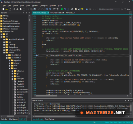 TextPad 9.9.7 Full Version TextPad 9 screenshot
