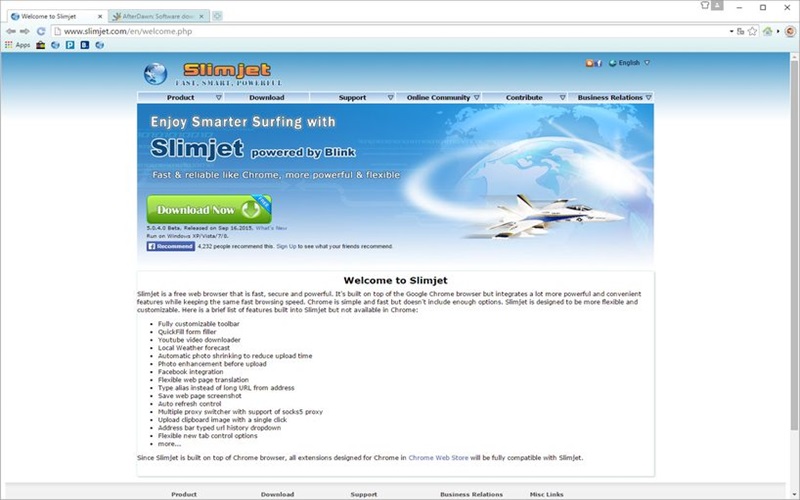 Slimjet Web Browser v44.0.5.0 Full Version