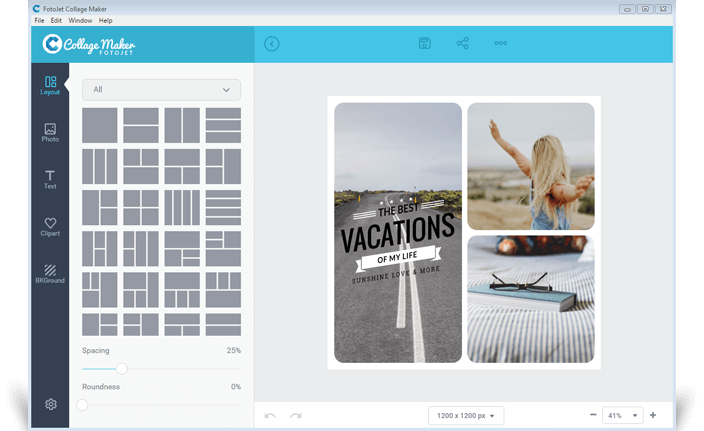 FotoJet Collage Maker 1.3.5 Free Full Activated