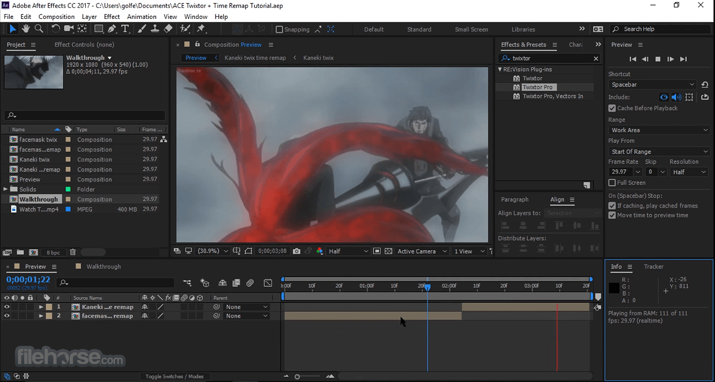 REVision Effects Twixtor Pro 7.0.2 Free Full Activated