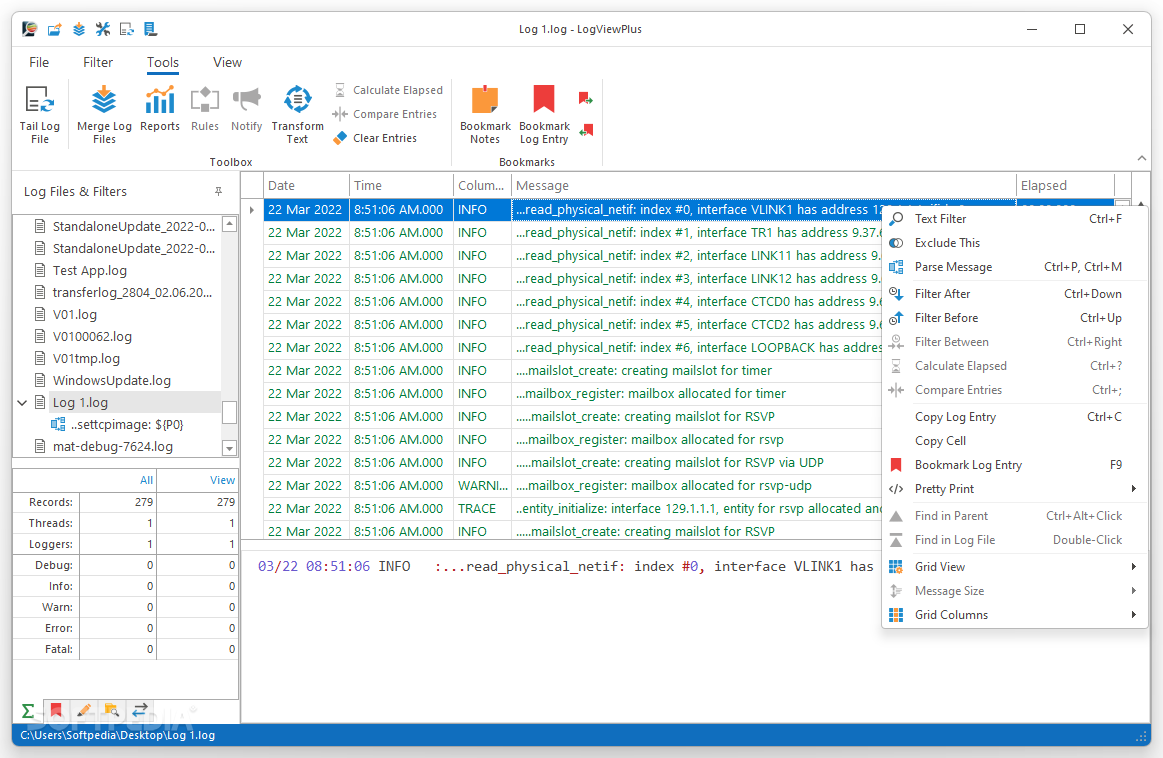 LogViewPlus Crack 