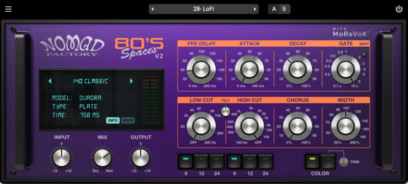 Nomad Factory 80s Spaces Free Download