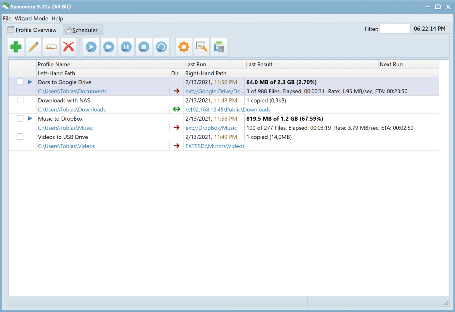 Syncovery Premium 11