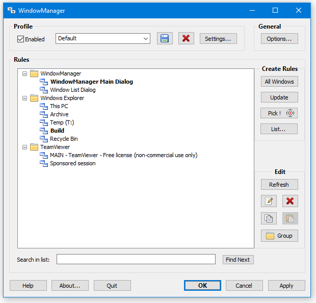 WindowManager Free Download