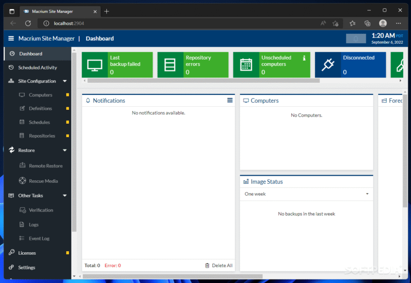 Macrium Site Manager Free Download