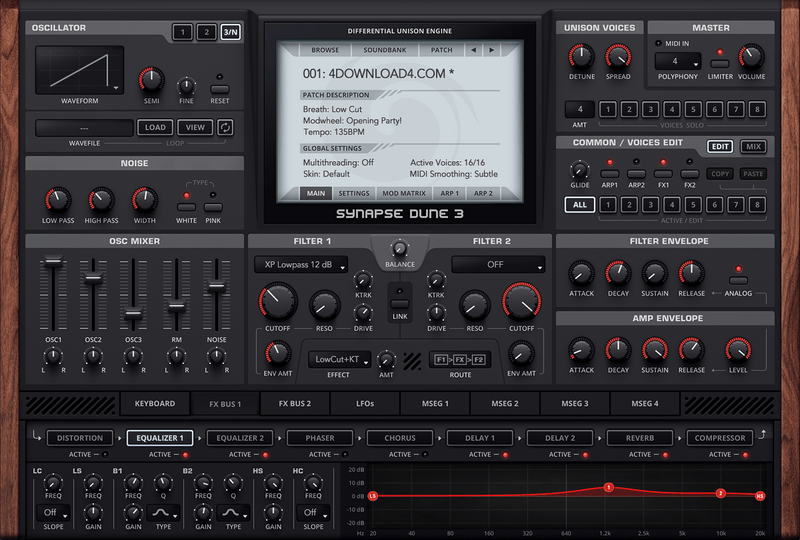 Synapse Audio DUNE 3 Free Download